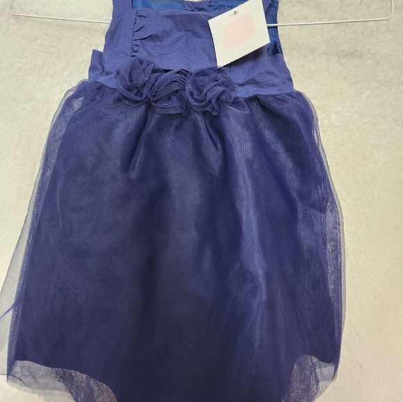 NWT Janie and Jack Blue Tulle Formal dress with diaper cover, 6 to 12 months - Picture 10 of 14